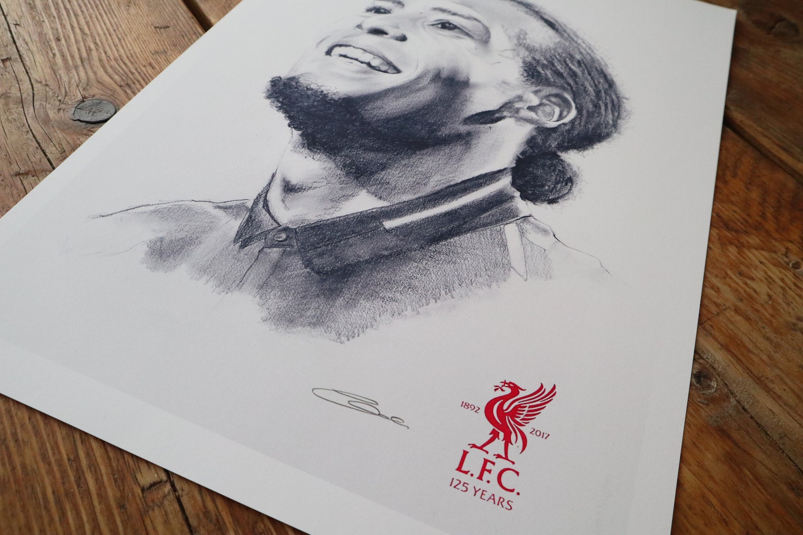 Stampa Virgil van Dijk Lfc Fine art Etsy Italia