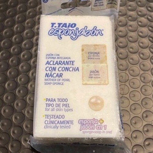 T. Taio Esponjabon Concha Nacar Mother Of Pearl Bar Soap