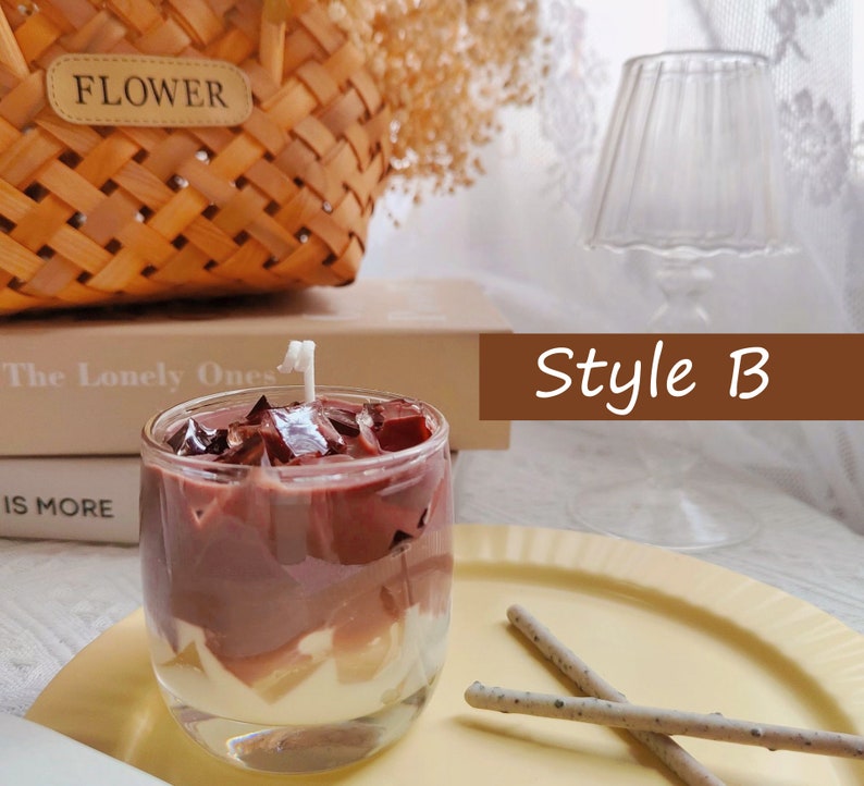 Iced Coffee Candle Nature Soy Wax & Essential Oil Candle Etsy