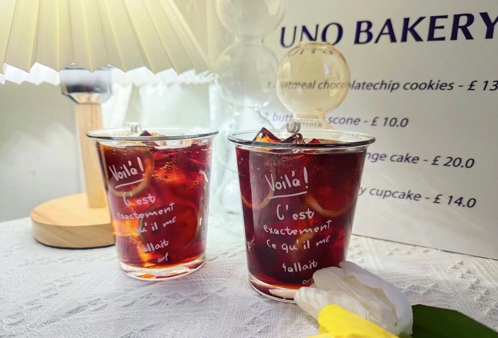 Iced Lemon Tea Candle Cute Fun Drink Candle Nature Gel Wax Etsy