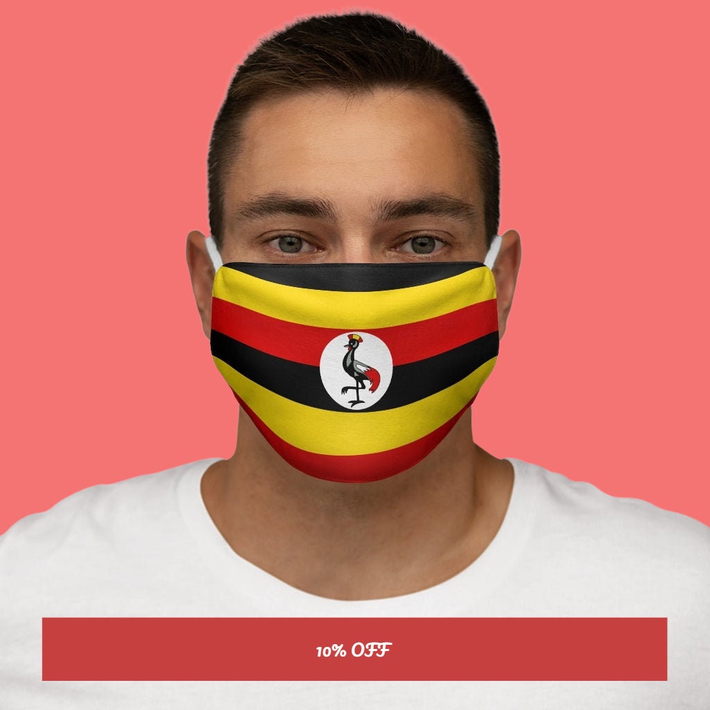 Uganda flag face mask High quality Materials AMAZING Etsy