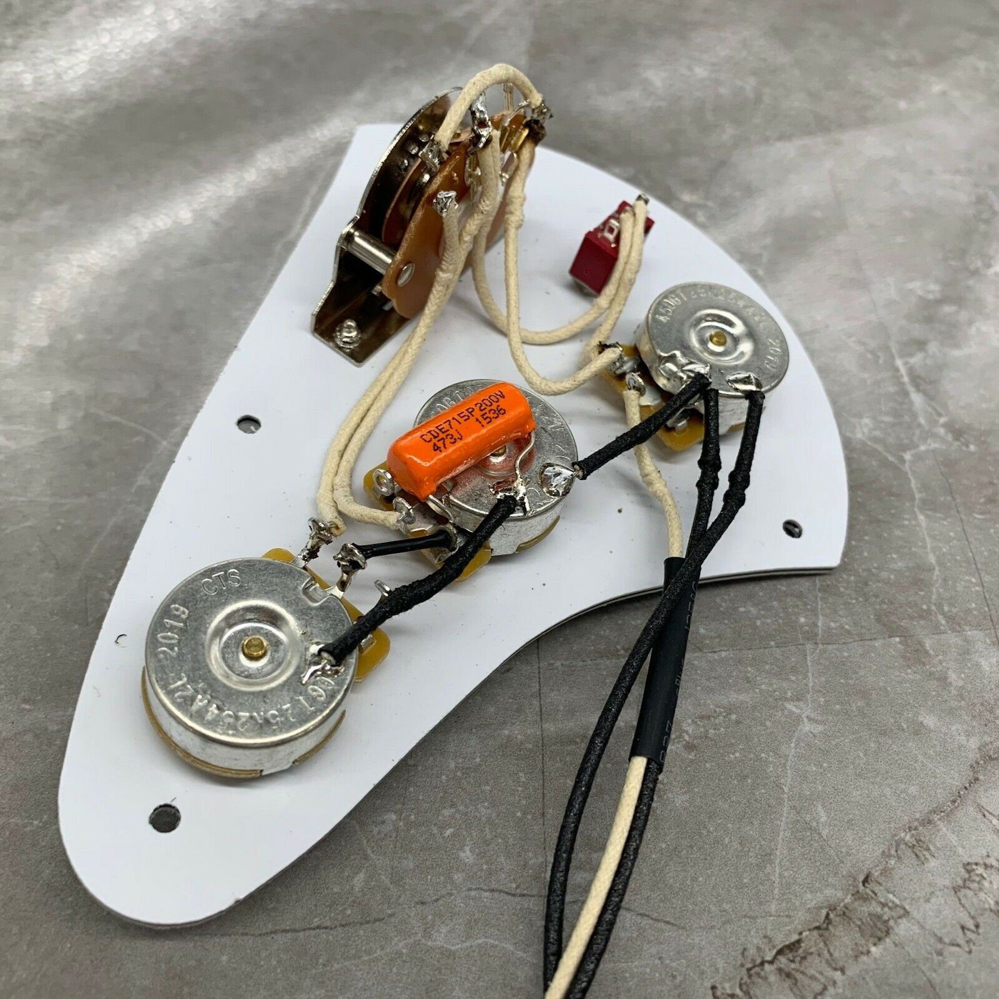 David Gilmour Stratocaster 7way USA Electric guitar Wiring Etsy