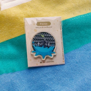 Kawaii Acrylic Pin Garden Spirits • Cute pin badge • bag pins • gamer pins