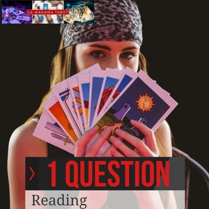 1 Vraag- DEZELFDE DAG QUCIK Tarot Lezen- Plus Advieskaart