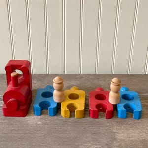 Sevi Italy Wooden Toy Toddler - Etsy