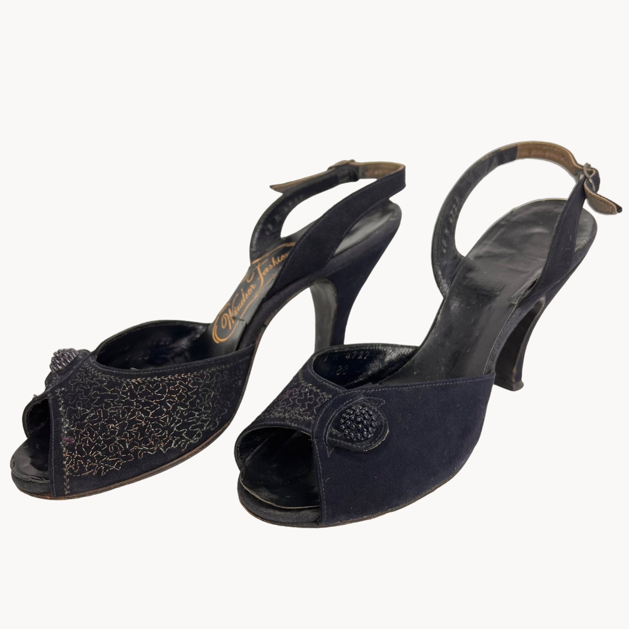 Windsor black cheap heels