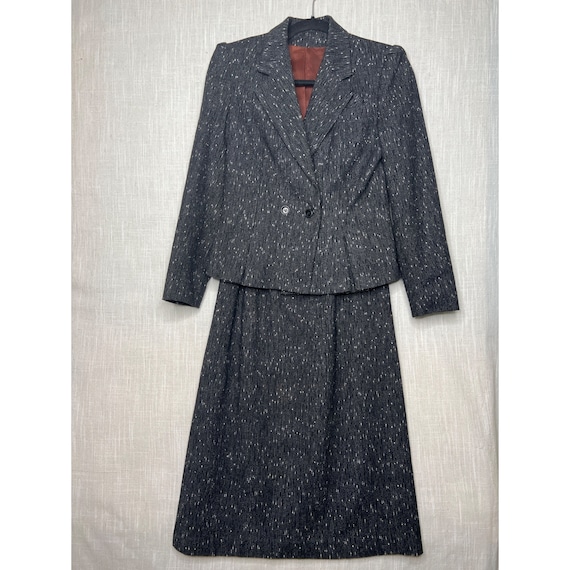 70s tweed skirt suit discount