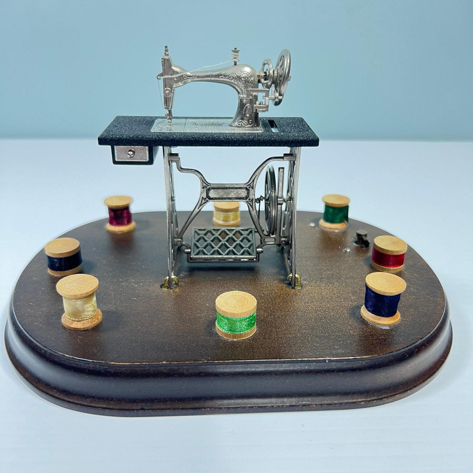 Enesco Music Box Sewing Machine - Etsy Enesco Music Box Sewing Machine - Etsy