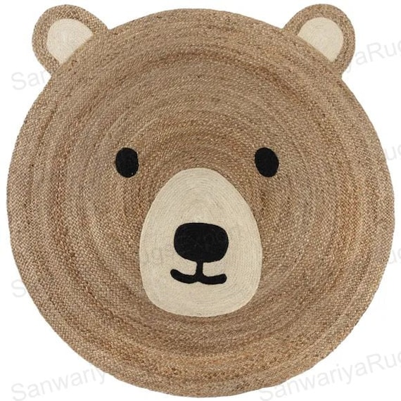 round teddy bear rug