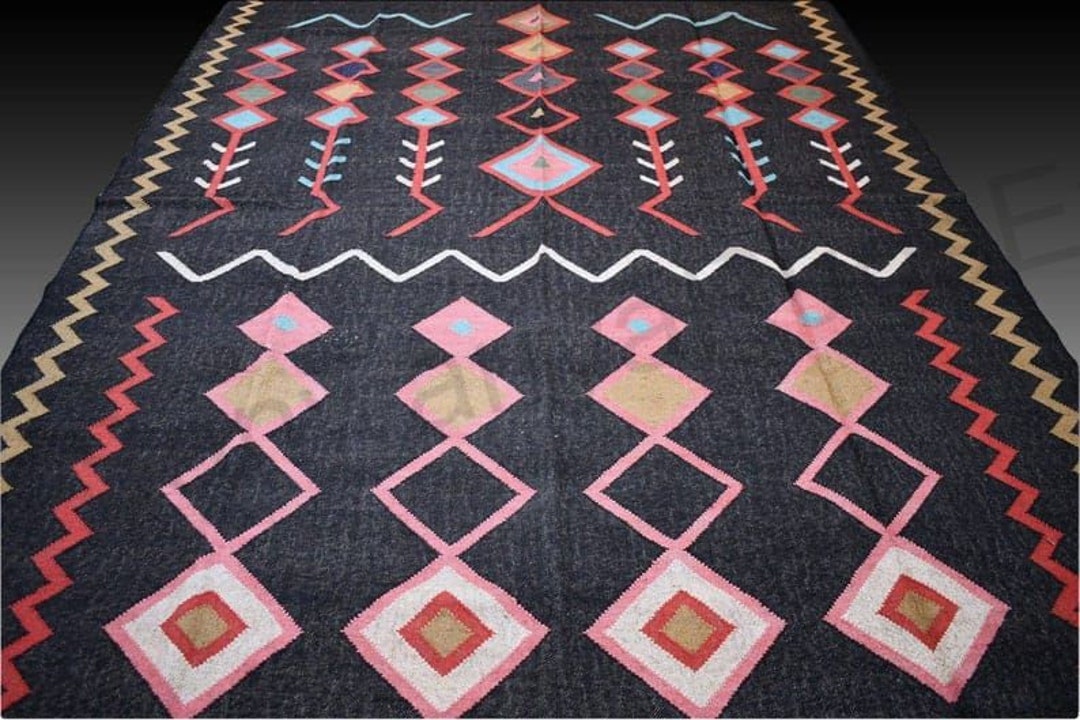 All Custome Size Multicolor Wool Jute Rug Runner Carpet for Etsy