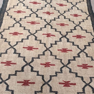 Handwoven kilim rug, Egyptian handmade kilim, handmade rug, wool rug, kilim rug, area rug, modern kilim rug, Egyptian Handcrafts