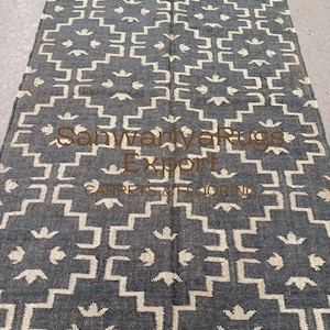Bohemian rug 4X6 , 5X8 , 6X9 , 8X10 ft. wool jute mat , wool jute rugs , jute area rug , wool and jute rug ,rugs , jute rug ,free shipping