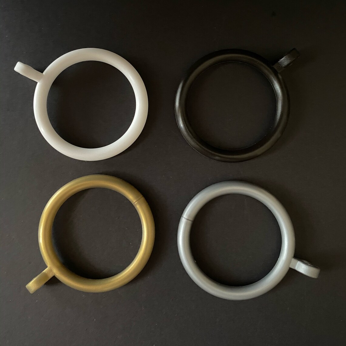 Plastic Curtain Rings for up to 30 mm poles Different colours Etsy