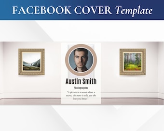 Facebook Cover Template, Banner, Header | Artists | Creator | Photography | Stylist