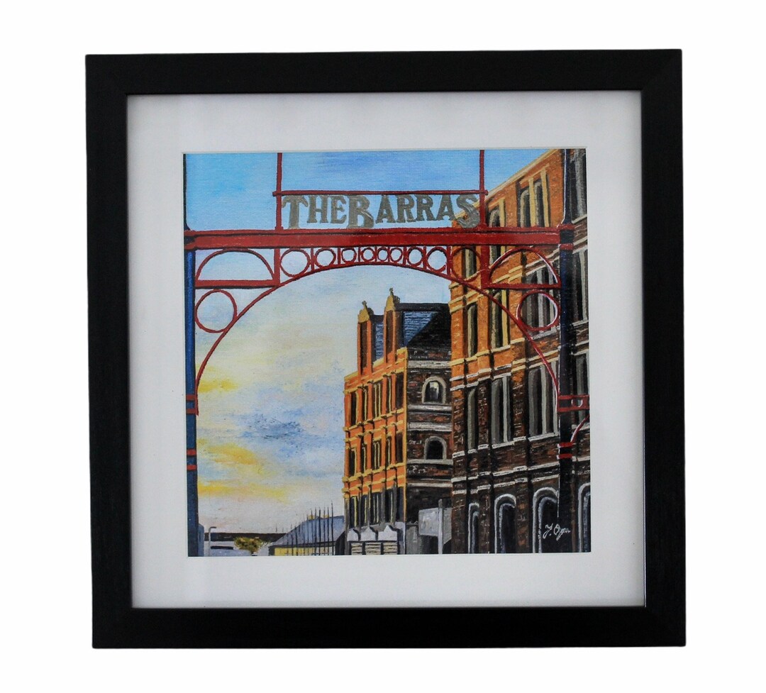 The Barras Glasgow Scotland Giclée Print of Oil Painting Etsy