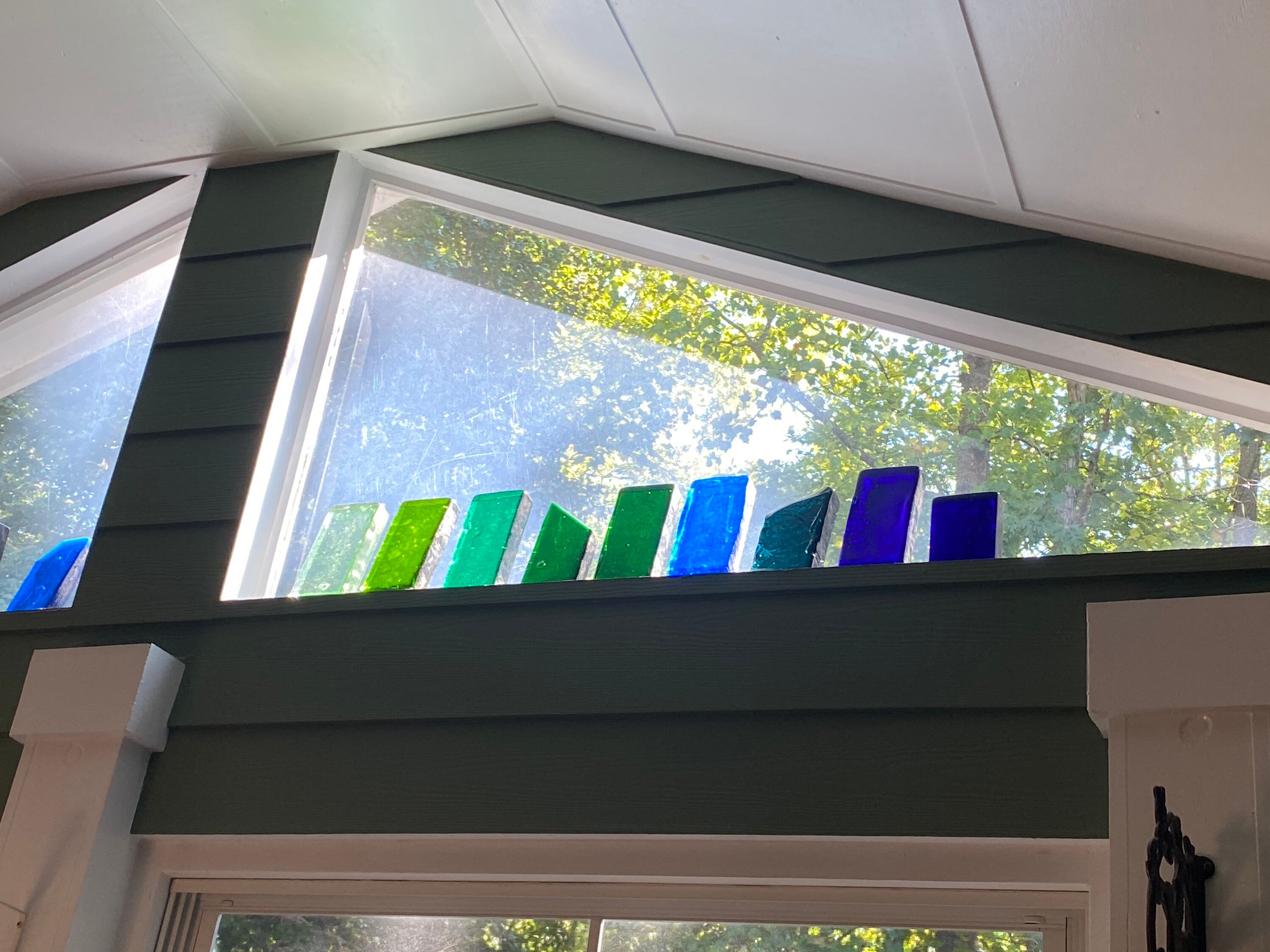 Blenko Architectural Glass Bricks - 1177 Dark Aqua - Etsy