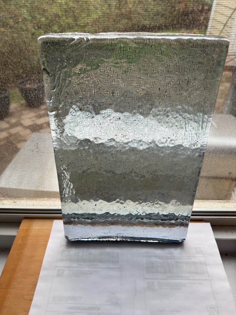 Blenko Dalle de Verre - 5214 grey/blue clear imagem 6