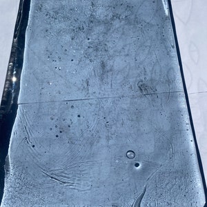 Blenko Dalle de Verre - 5100 - Clear with slight blue or grey Tint