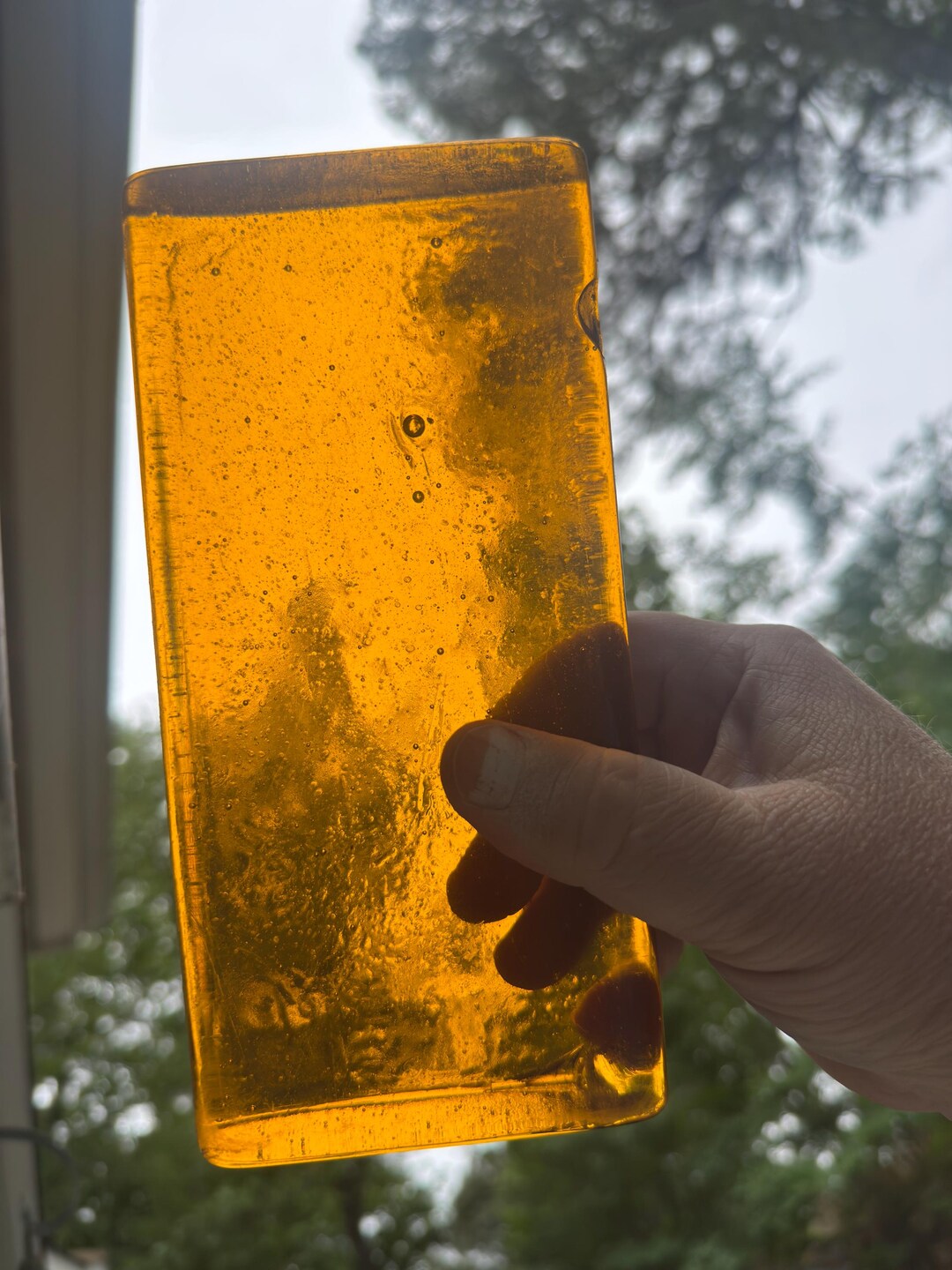 Blenko Architectural Glass Bricks - 1120 Yellow / Gold / Medium Amber ...
