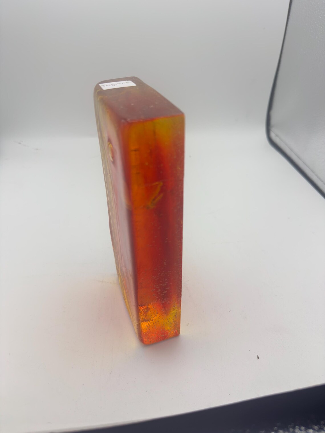 Blenko Architectural Glass Bricks - 1007 Yellow to Red Blend ...