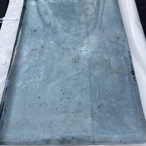 Blenko Dalle de Verre - 5214 grey/blue clear imagem 1