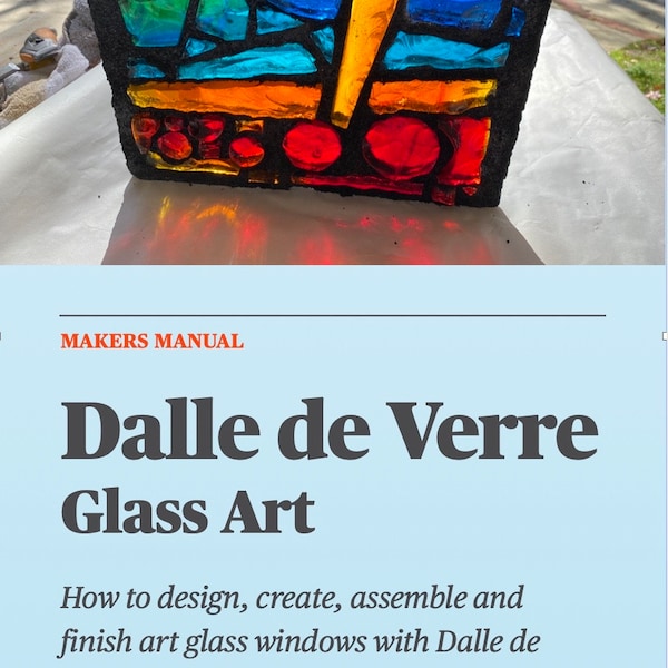 Haciendo Dalle de Verre por Keith Berkland