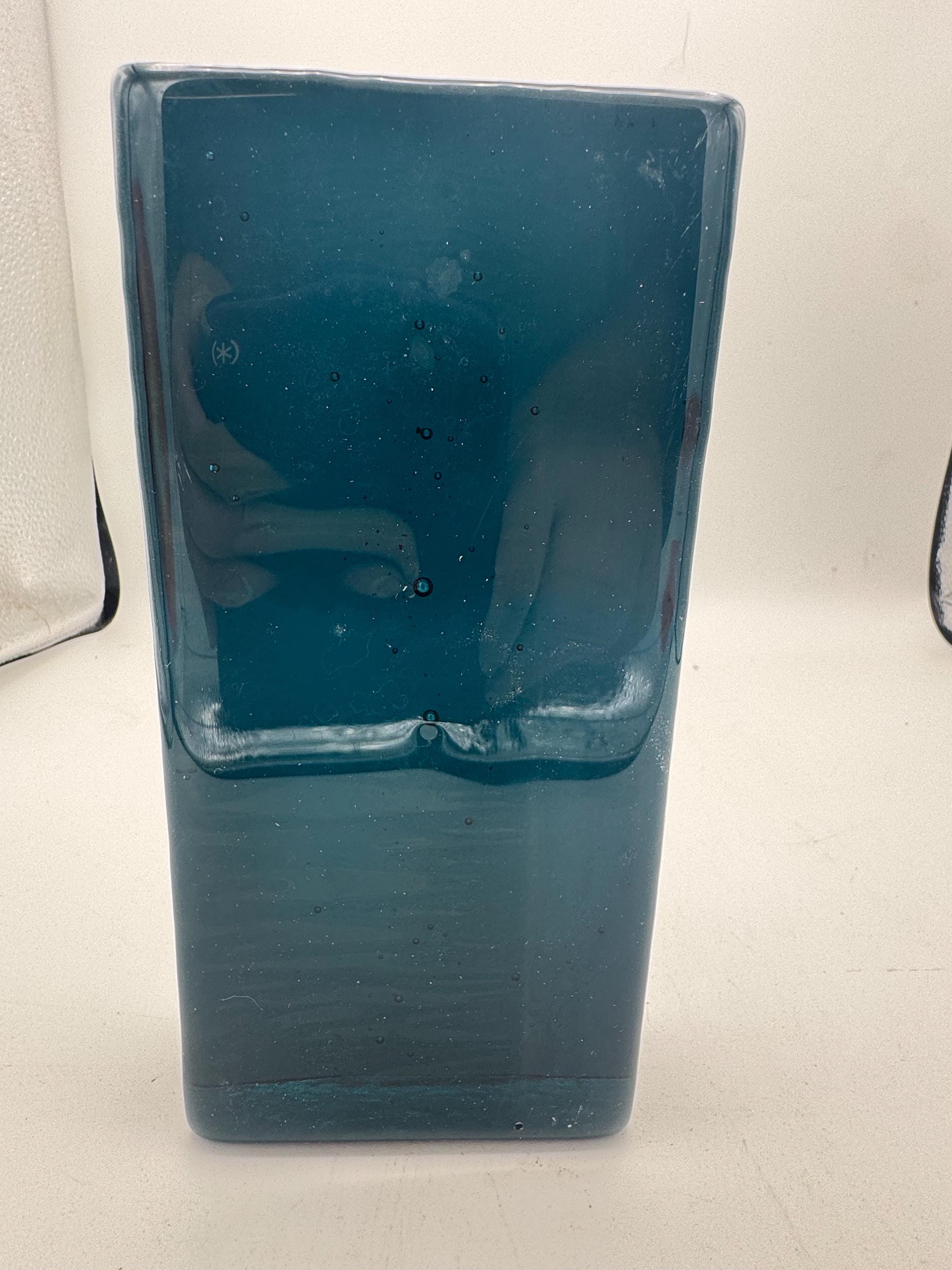 Blenko Architectural Glass Bricks - 1177 Dark Aqua - Etsy
