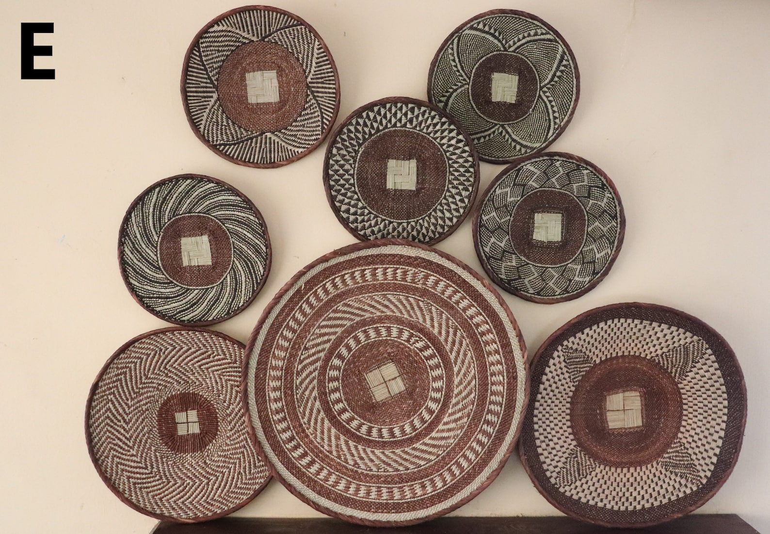 Binga Baskets Set of 9 binga Baskets Variety choose From Etsy