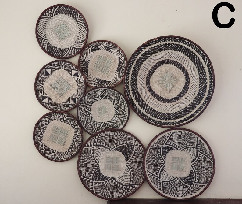 Binga Baskets Set of 9 binga Baskets Variety choose From Etsy