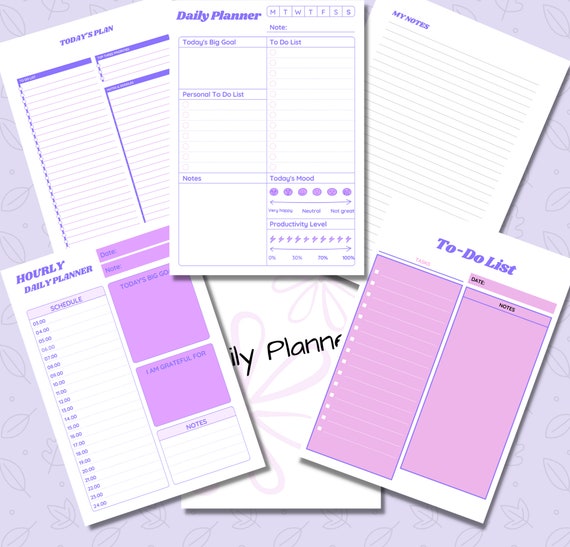 I Have Two Free Daily To Do List Printables To Stay Organized 