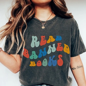 Lesen Sie verbotene Bücher Shirt, ich lese verbotene Bücher, ich lese verbotene Bücher Shirt, Bücher verbieten Shirt, Lesen Shirt, Bibliothekar Shirt, Lustige lesen