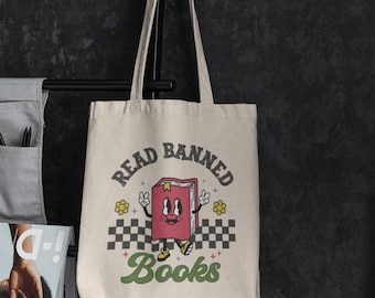 Read banned books bag, i read banned books, i read banned books, ban books bag, im with the banned, Funny Reading bag, banned books tote bag