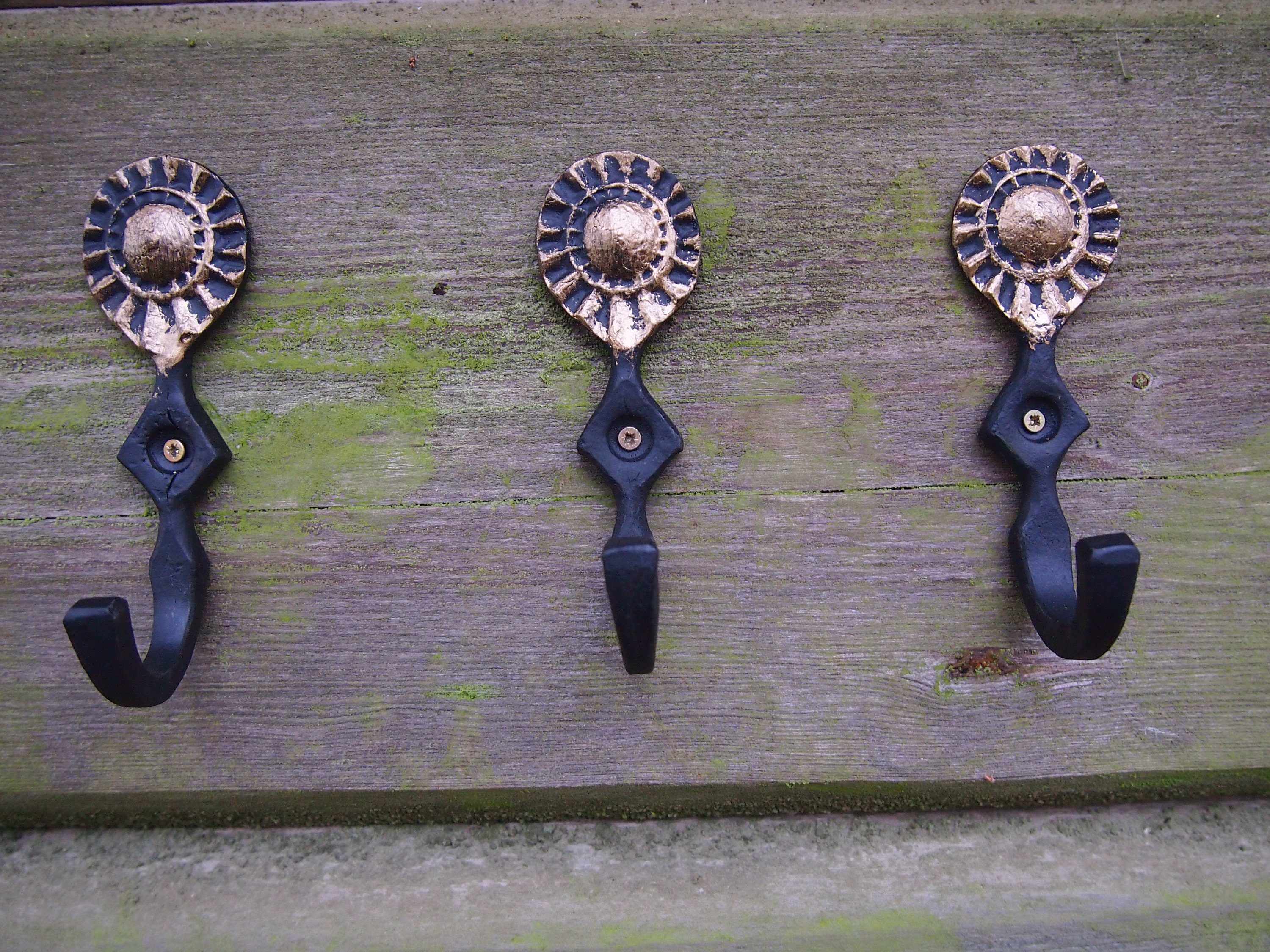 Decorative Wrought Iron Wall Hook Etsy UK