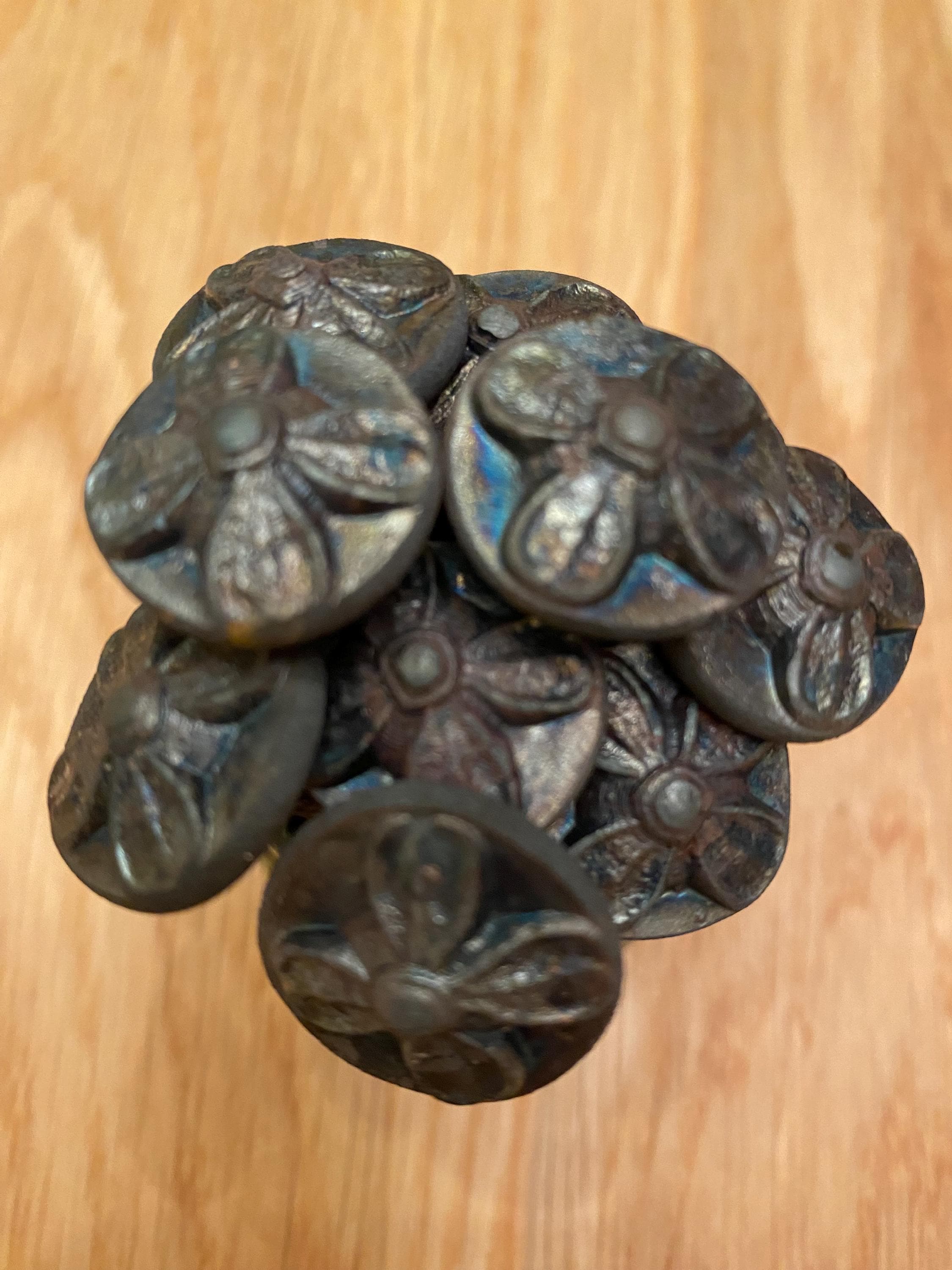 Chiodi Per Tappezzeria In Bronzo, 100 Pezzi Di Chiodi Decorativi, Puntine Decorative Vintage, Chiodi Per Tappezzeria In Bronzo Per Mobili | Leroy Merlin - Foto 9