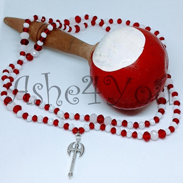 Handmade Umbanda Necklace Xangô/Shango from Germany - Umbanda Colar Xangô/Shango