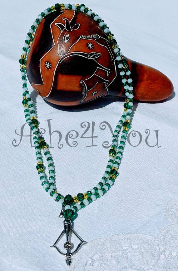 Handmade Umbanda necklace