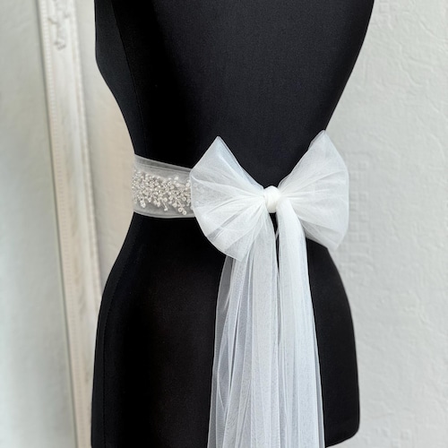 NWT BHLDN // St. Erasmus Belt 30.5” Wedding Sash BHLDN | Accessories | Anthropologie St Erasmus Jeweled  main image 4