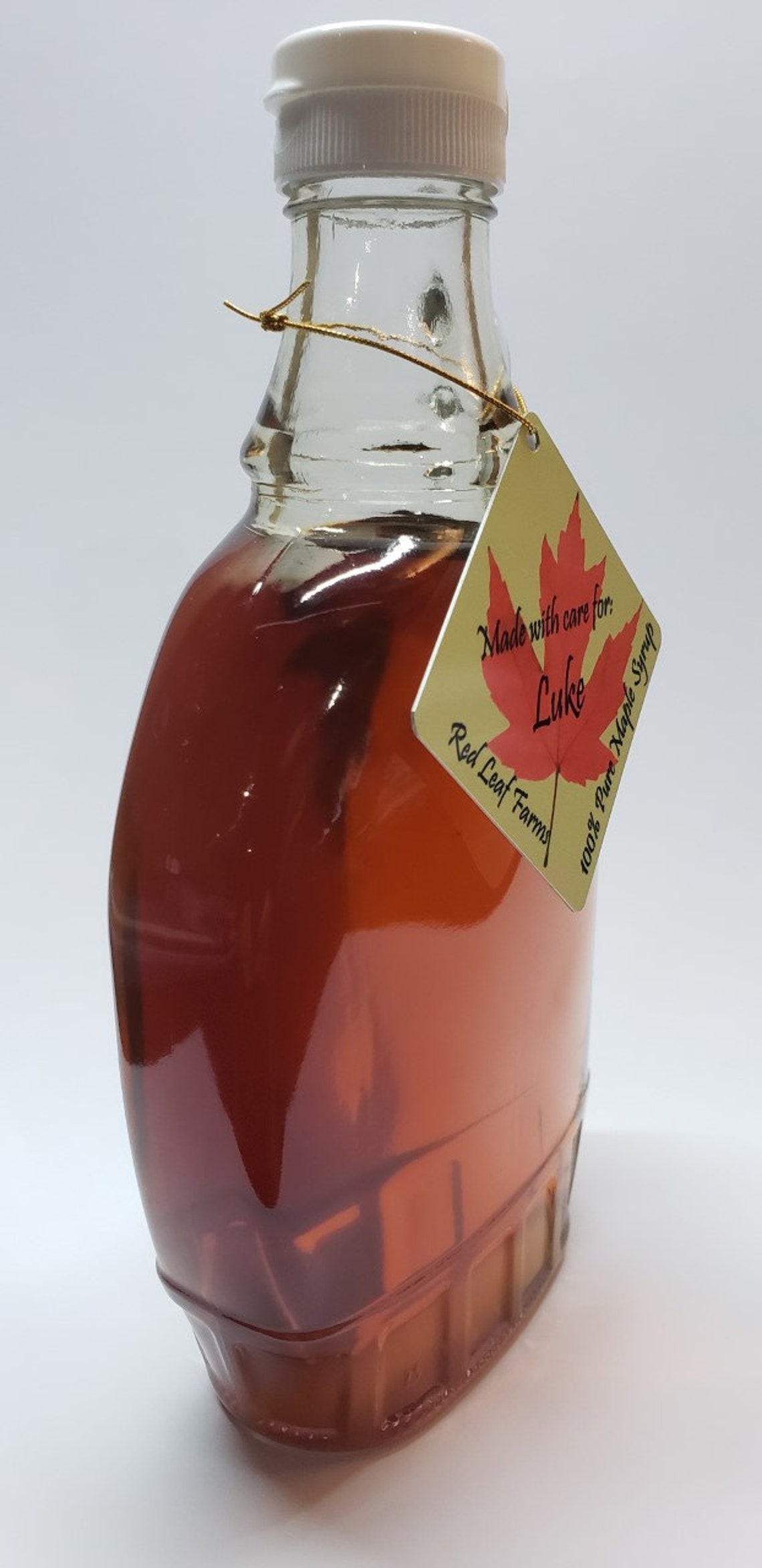 Pure Michigan Maple Syrup With custom printed gift tag 100 Etsy