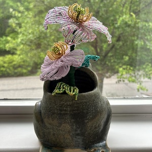 French Beaded Poppies