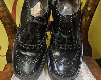 Black brogues UK 7.5, 8, 8.5