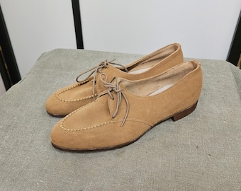 50's suede shoes UK 2.5