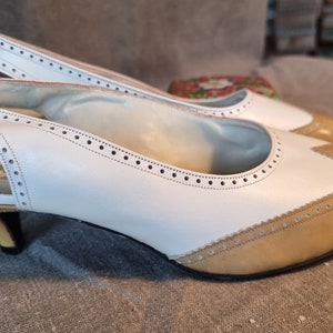 60&#39;s slingbacks UK 5.5