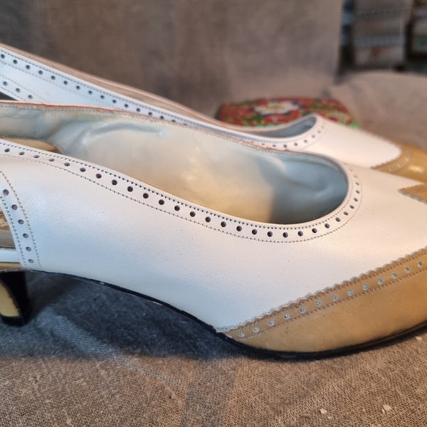 60's slingbacks UK 5.5 & 6