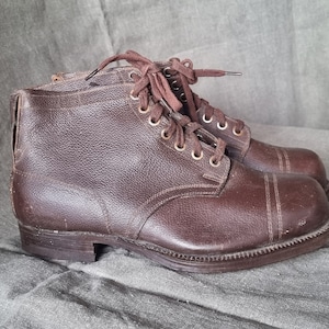 Deadstock handmade boots from 1940s  EU 42