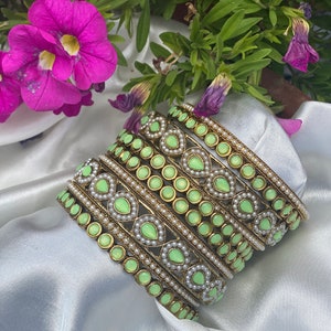Indian Punjabi Bollywood Bangles/Kangan sets in variety of colours