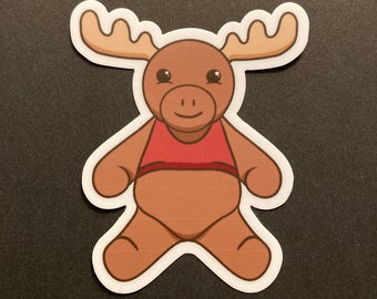 Mr. Elch Vinyl Sticker