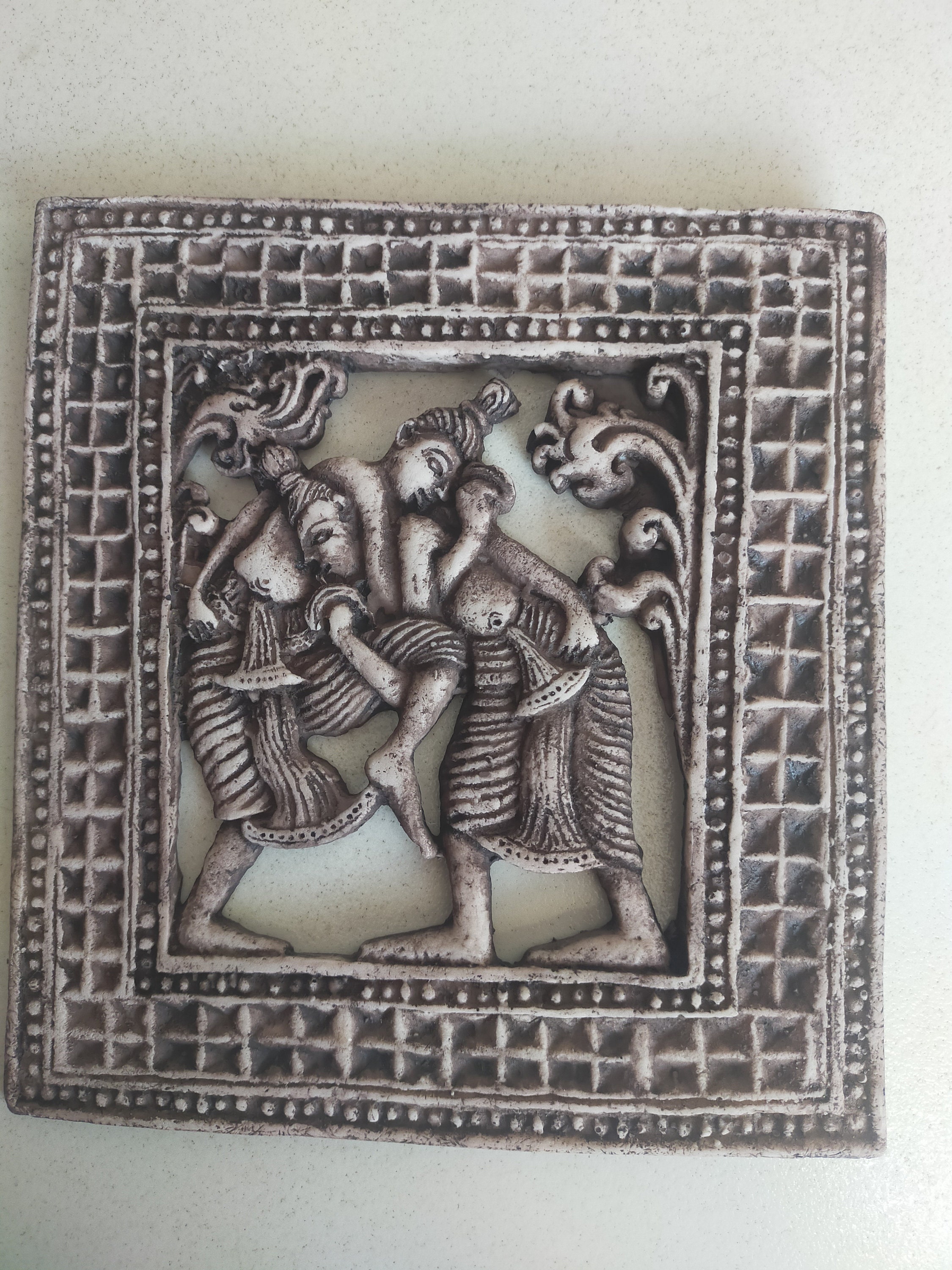 Ceramic wall art ceramic tile wall decoration handmaded Etsy