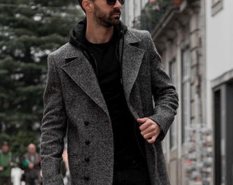 extra long overcoat