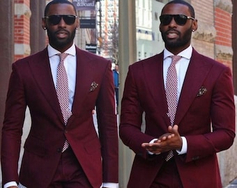 formal attire maroon