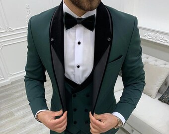 emerald tuxedo jacket